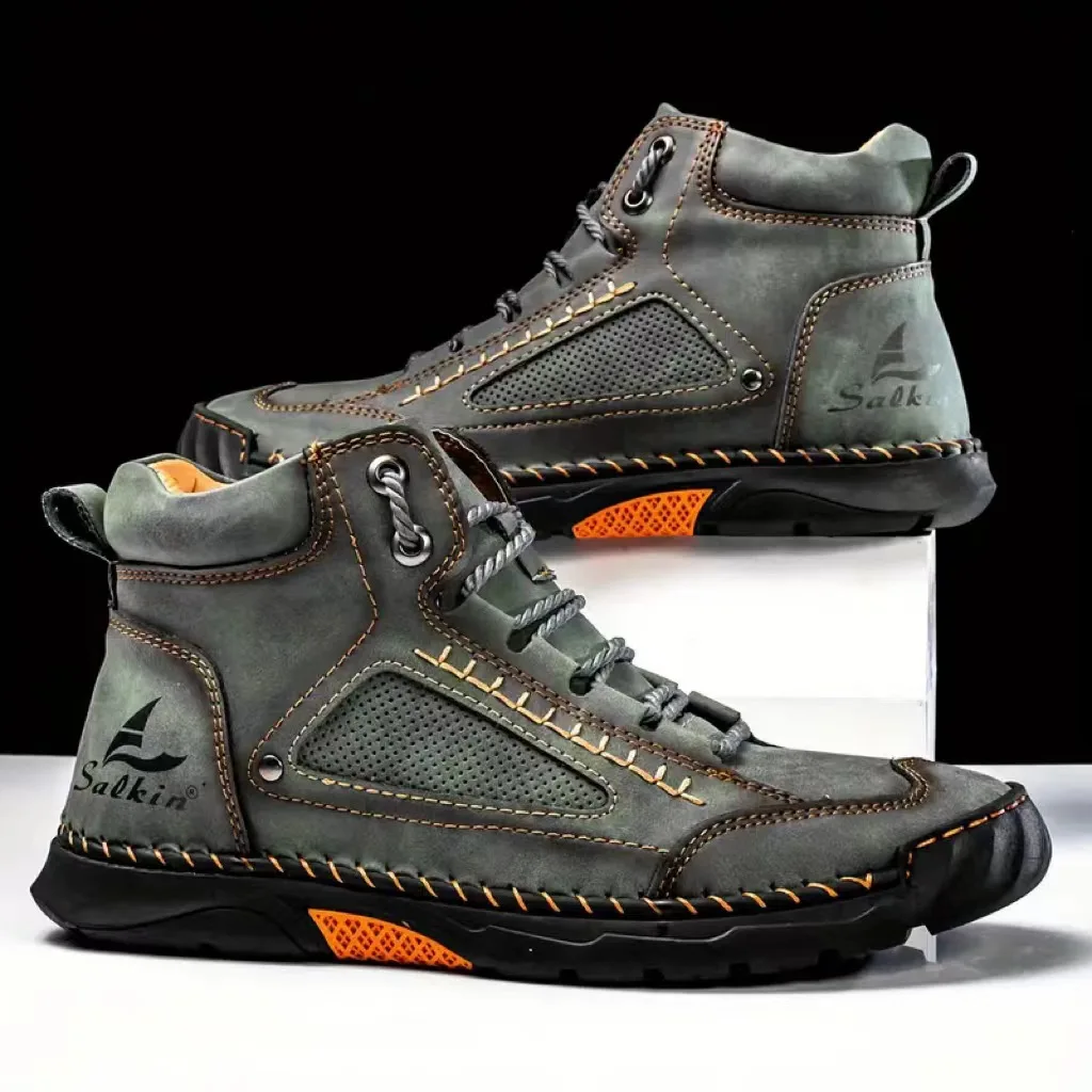 Crossfit Outdoor - Bottes pour hommes cousues à la