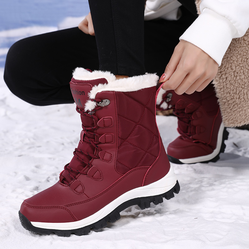 Crossfit Outdoor - Bottes d'hiver pour femmes, bottes hautes