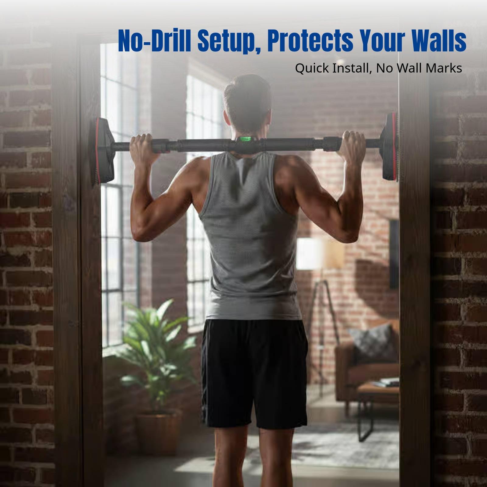 Pull Up Bar Grip - Barre de traction robuste pour cadre