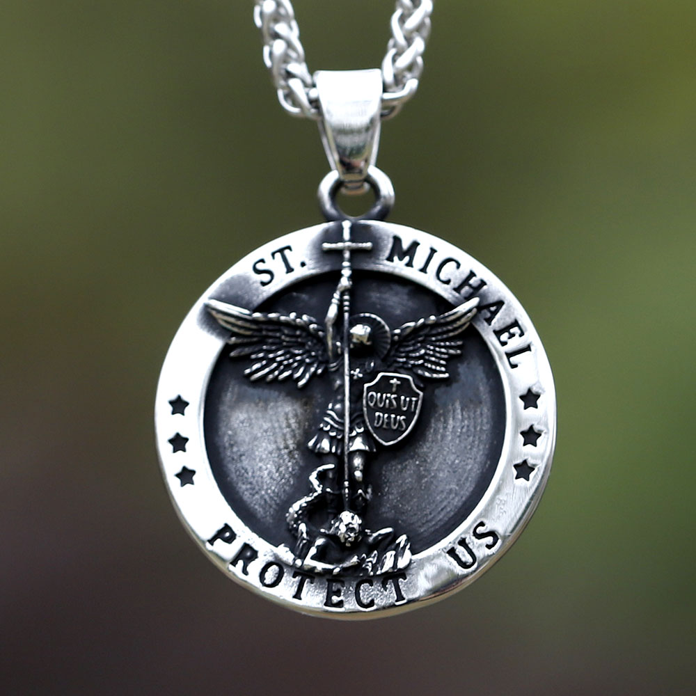 Battle Rope Anchor - Collier avec pendentif ancre sirène en