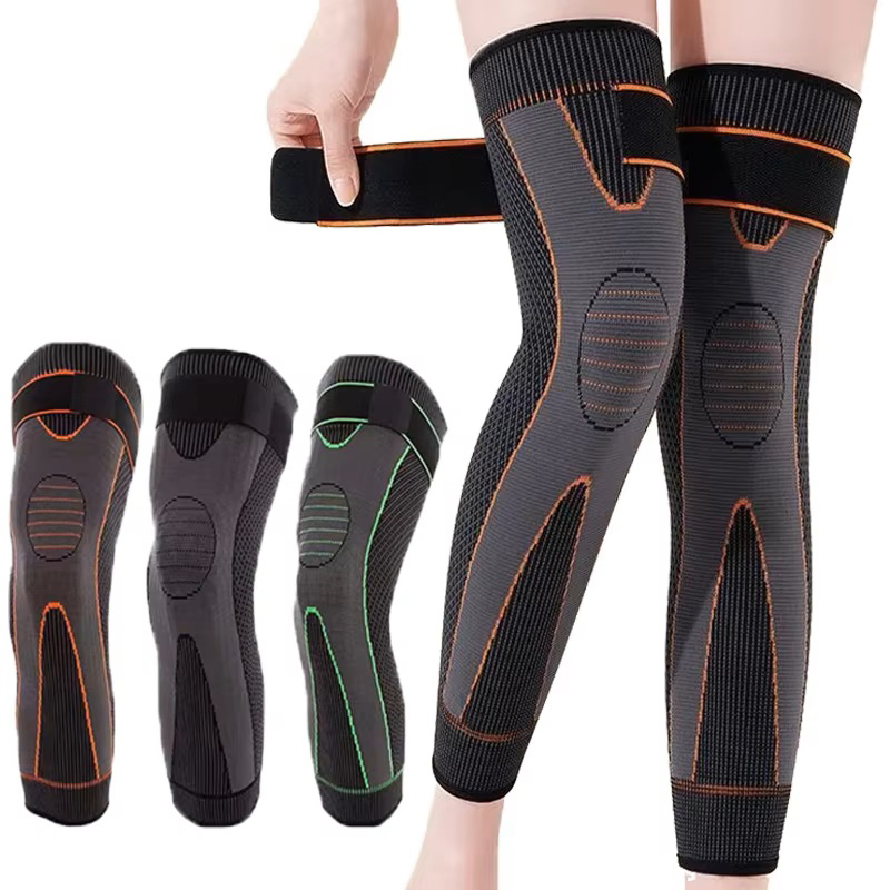 Knee Sleeve Pair - 2 pièces Genouillères de compression élastiques,