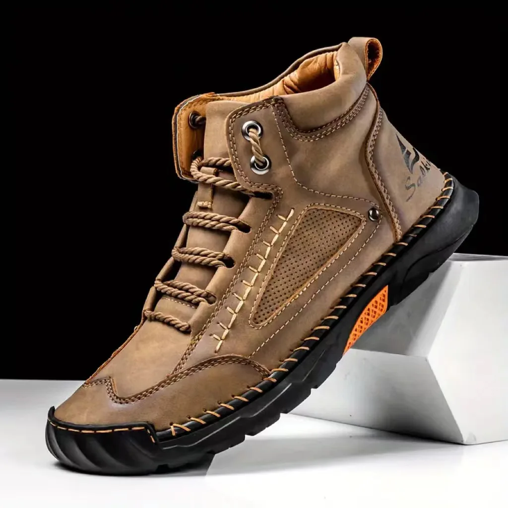 Bottes pour hommes cousues à l - Crossfit Outdoor avis et prix