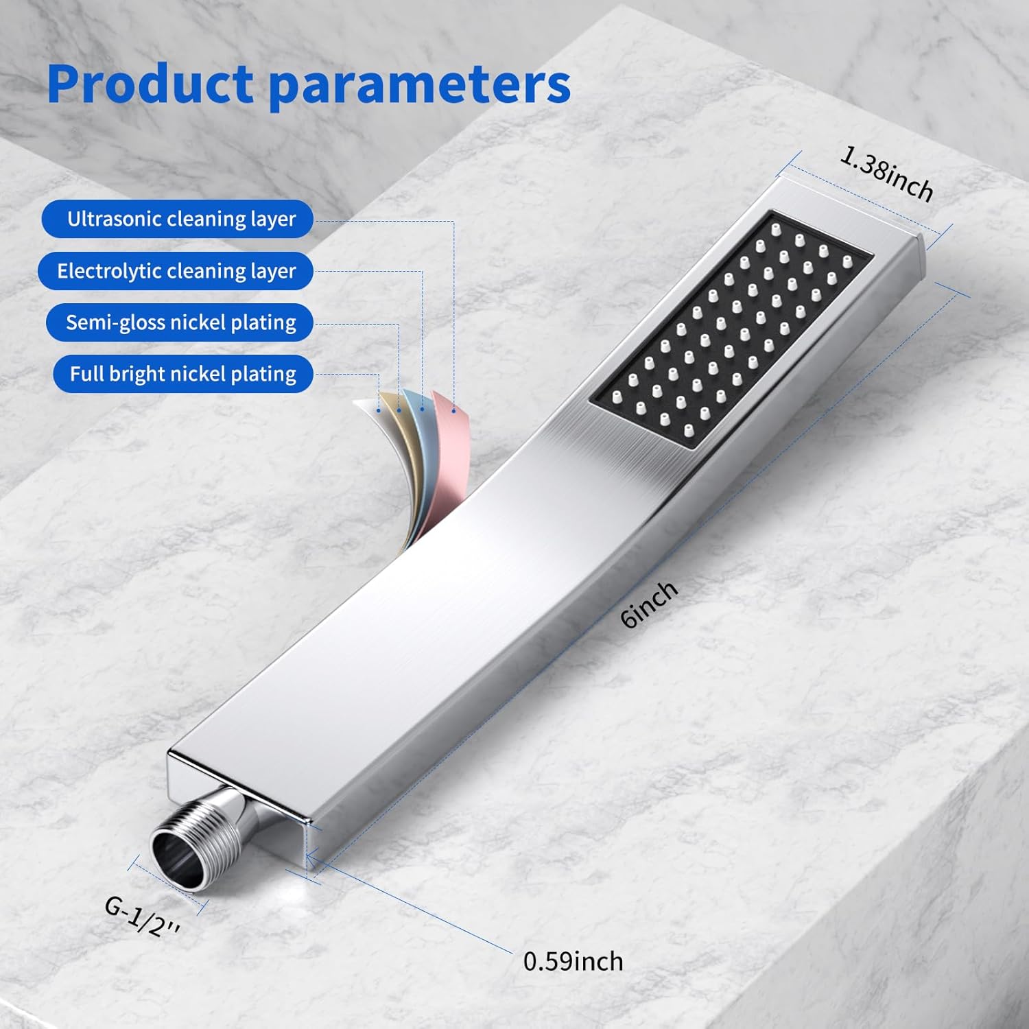 Pommeau de douche WC de haute  - Head Racket Boom avis et prix