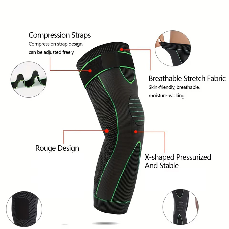 2 pièces Genouillères de compr - Knee Sleeve Pair avis et prix
